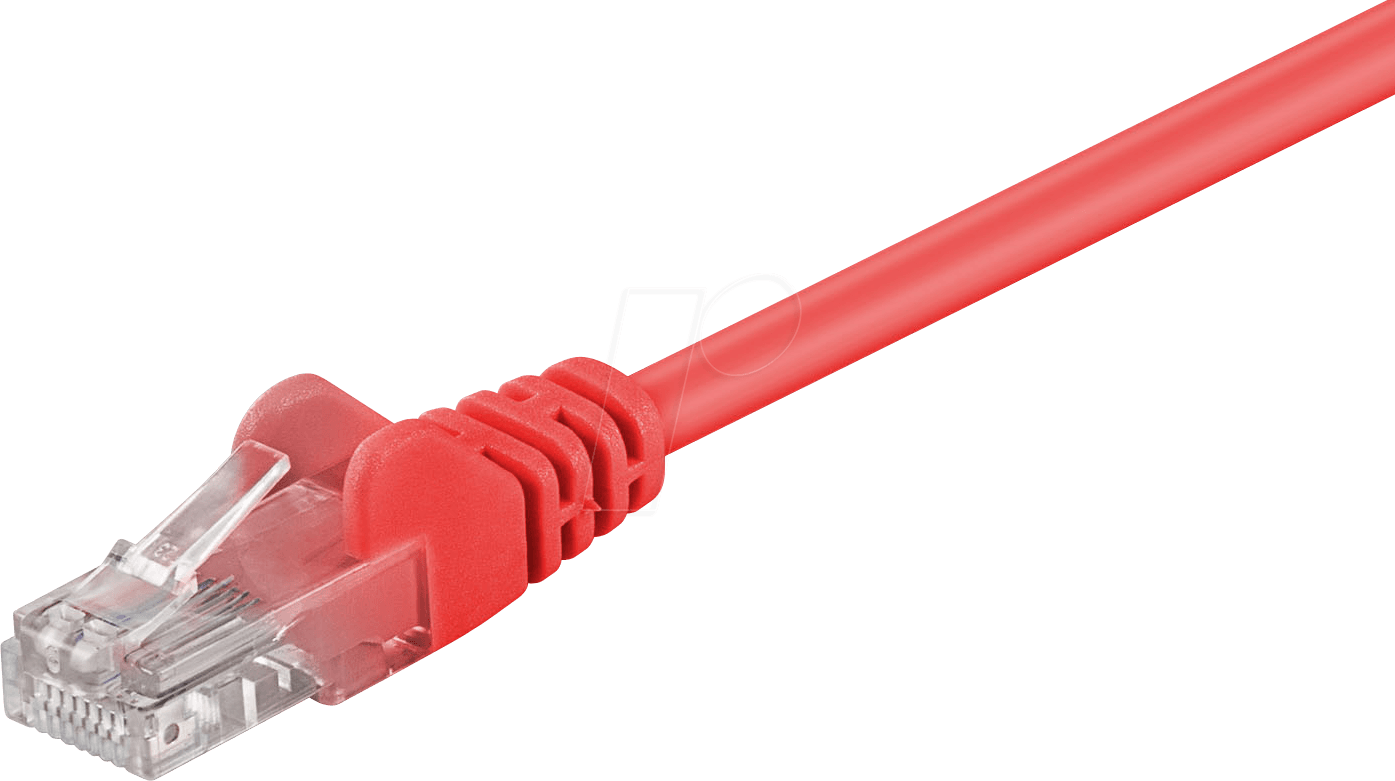 Thumbnail - PATCH-C5U 3 RT - 3 m Cat.5e U/UTP-Netzwerkkabel, rot, RJ45