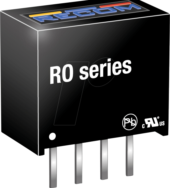 RO-2424S-P - DC/DC-Wandler RO, 24 Vin, Single, 24 Vout, 42 mA, SIP4