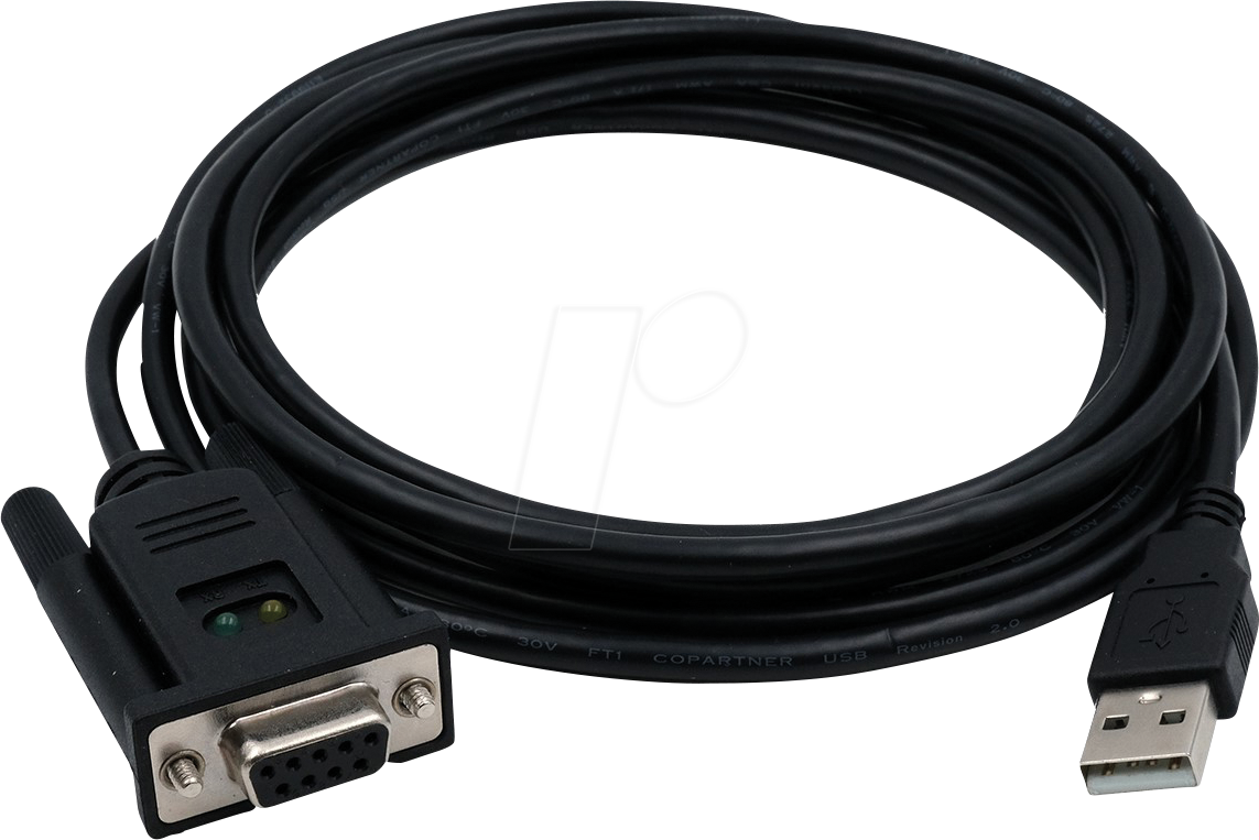 EXSYS EX-13112FT - USB 2.0 Konverter, USB-A auf RS-232, -40°C - +85°C, 1,8 m