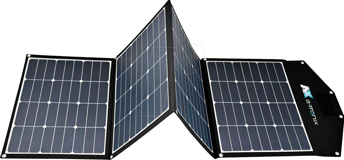A-TRONIX 9888026 - Solarpanel, Solartasche, faltbar, 180 W