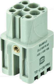 HAN 09360082732 - Einsätze 8-polig, Baugröße 3 A, gerade