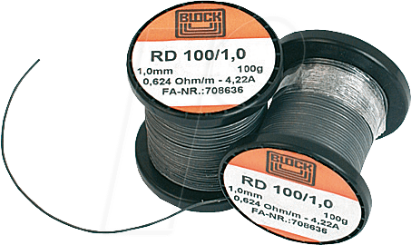 Thumbnail - RD 100/3,00 - 100g Widerstandsdraht, Ø 3,00mm