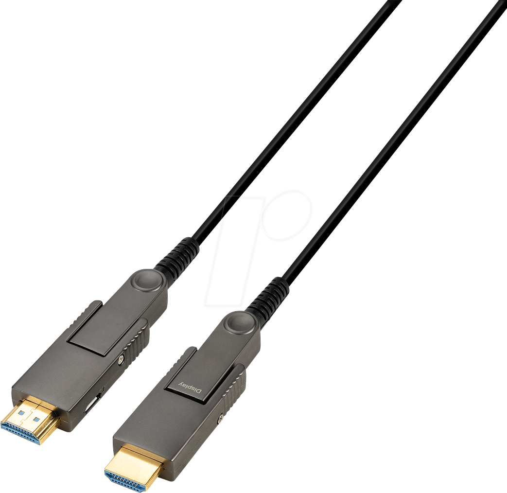 P-HDMI-AOC-15M - Aktiv Optisches HDMI-D Hybridkabel (AOC), adaptiert, 15m