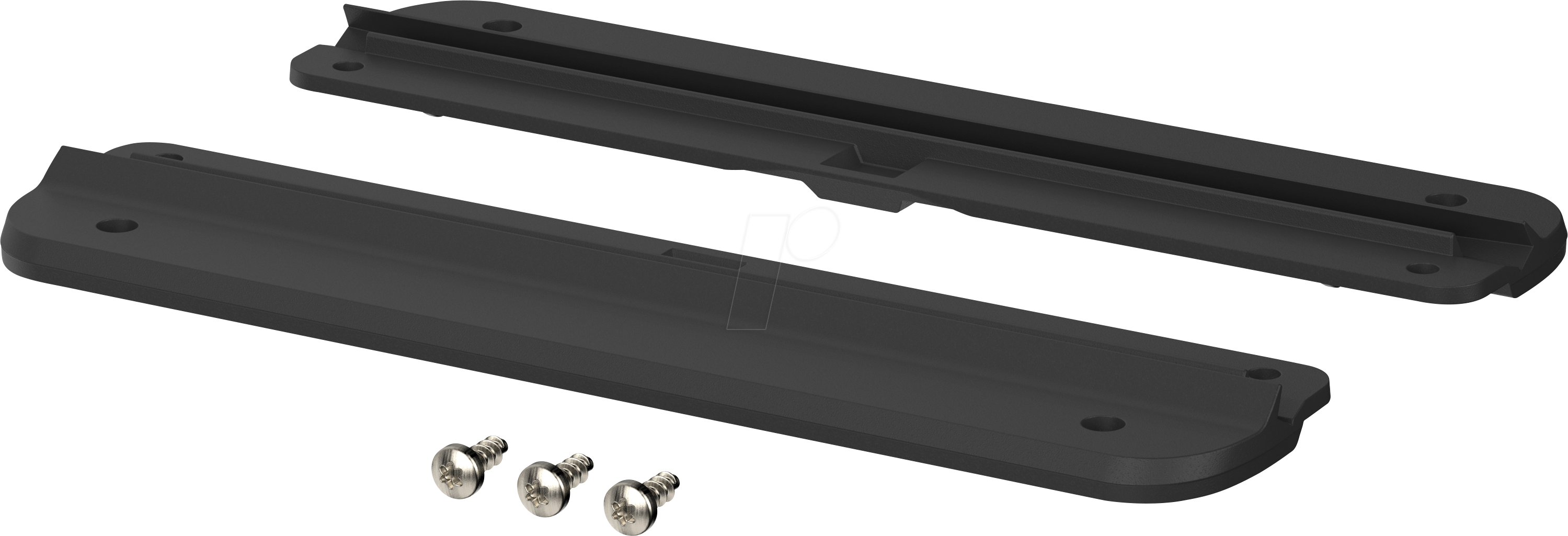 BA 48800605 - BoVersa Wandlaschen, für 281906, rückseitig anschraubbar, schwar