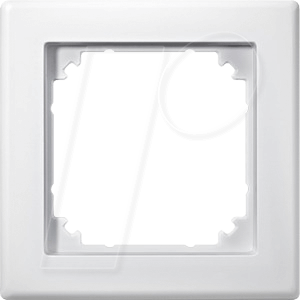 EL MS 484119 - M-SMART, Rahmen, 1-fach, polarweiß, edelmatt