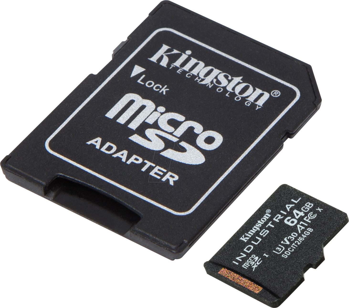 SDCIT2/64GB - microSDXC-Speicherkarte 64GB, Kingston Industrial