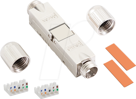 LOGILINK MP0073 - Feldkonfektionierbarer Kabelverbinder, Cat.6a