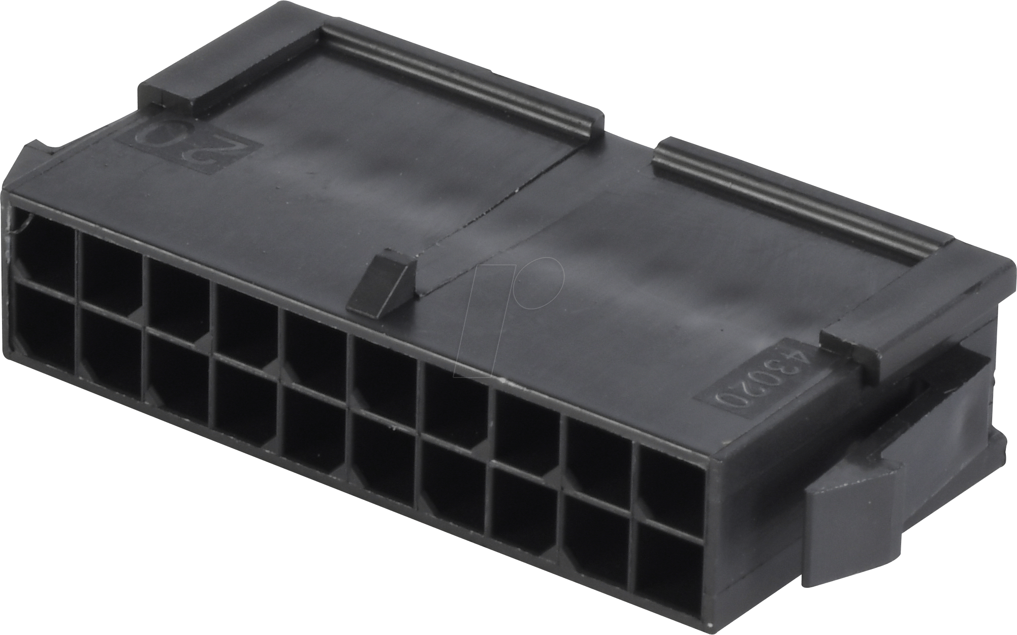 MOLEX 430202000 - Molex Crimpgehäuse - Micro-Fit - 2x10-polig - Stecker