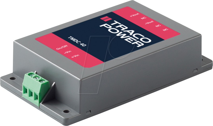 TMDC 40-4811 - DC/DC-Konverter TMDC 40 Serie, 40 W, 18-75/5,1 VDC, 8 A