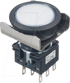 ID LBW6P1T04PW - Kontrolllampe purweiss 24 VAC/VDC