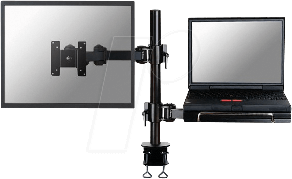 FPMA-D960NB - Monitor Halter, 1 Display und 1 Notebook, Tischmontage