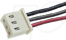 PSK 254/3W - Kupplungs-Leergehäuse, Crimptechnik, 3-polig