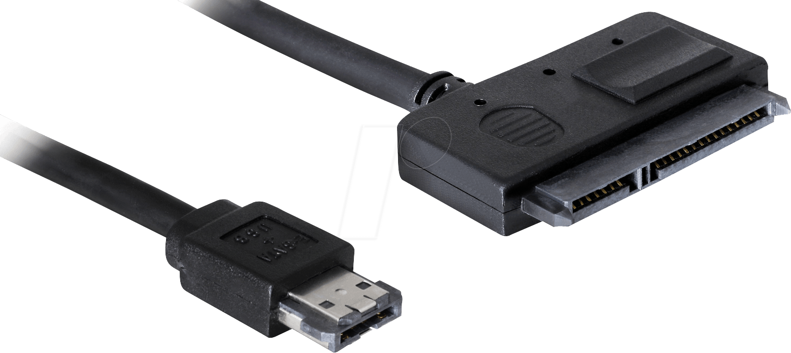 DELOCK 84396 - Kabel Power Over eSATA > SATA 22pin 0,5m