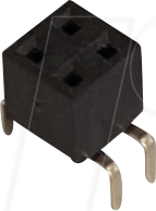 BKL 10122228 - Buchsenleiste zweireihig mit Dual Entry, 2x2