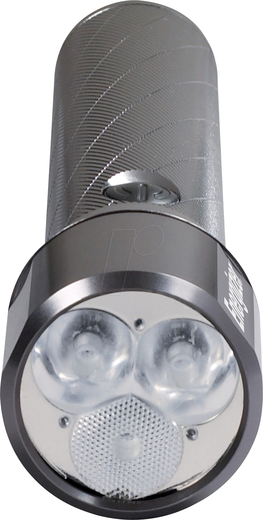 EN FOCUS 1300 - LED-Taschenlampe, 1500 lm, silber, 6x AA (Mignon)
