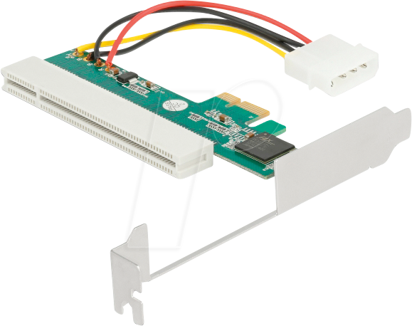 DELOCK 90063 - Konverter PCIe x1 Karte > 1 x intern PCI, Riser, PEX8112-AA66BI