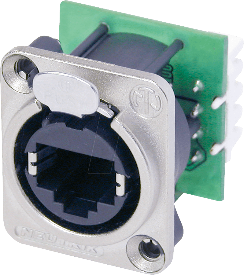 NEUTRIK NE-8FDV - Flanschbuchse RJ45 auf LSA