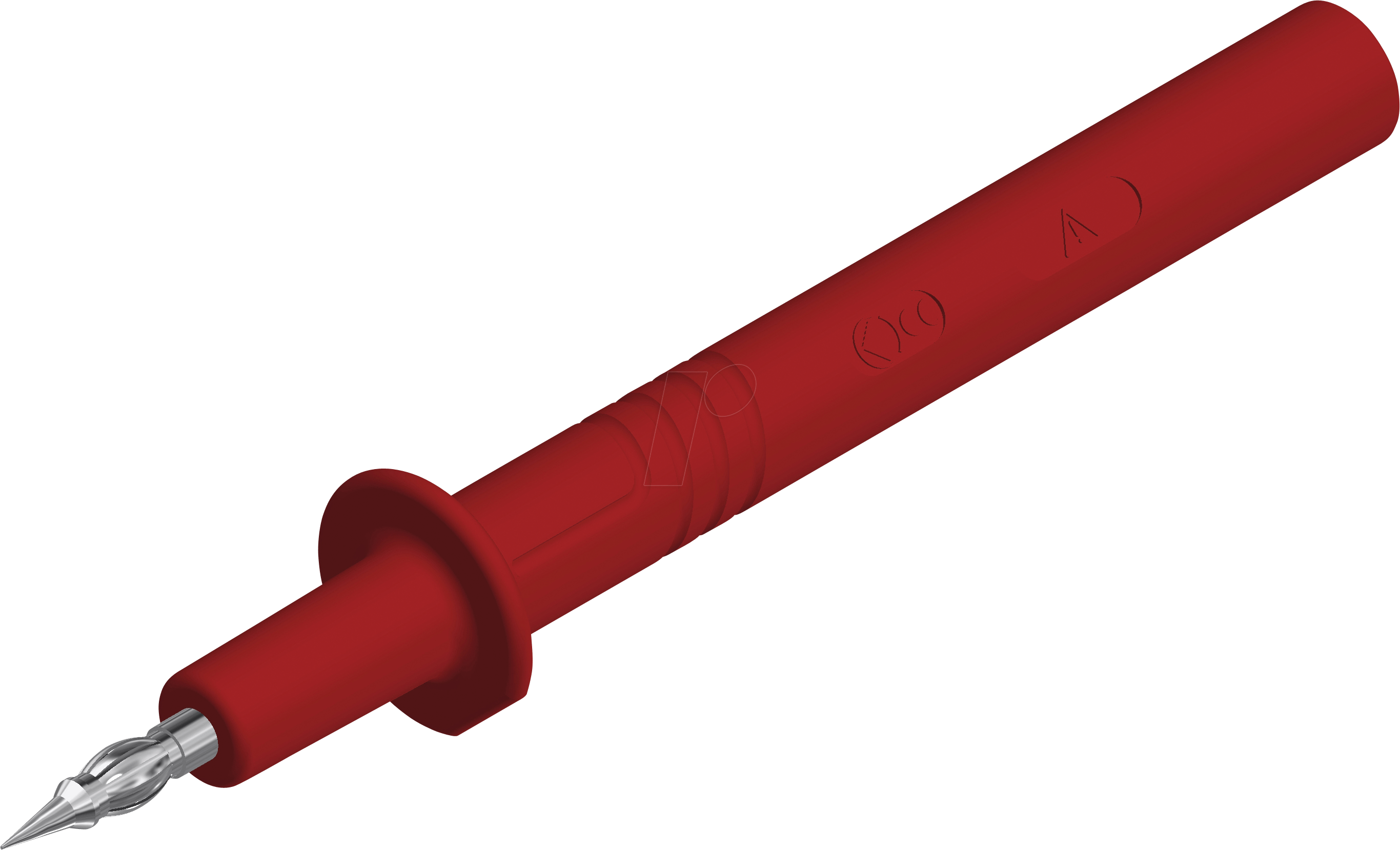 PRUEF 3 RT - Prüfspitze mit Steckfuntkion, 4mm, rot