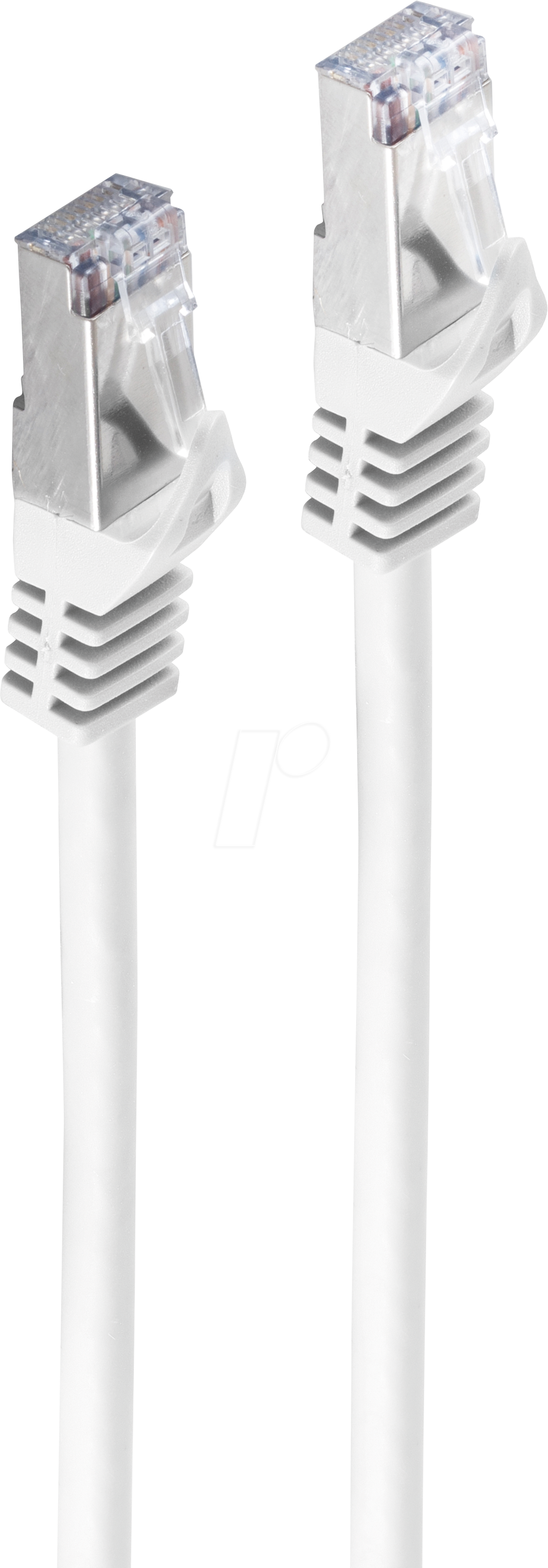Thumbnail - SHVP 75511-0,5W - 0,5 m Patchkabel - Cat.7-Rohkabel weiß