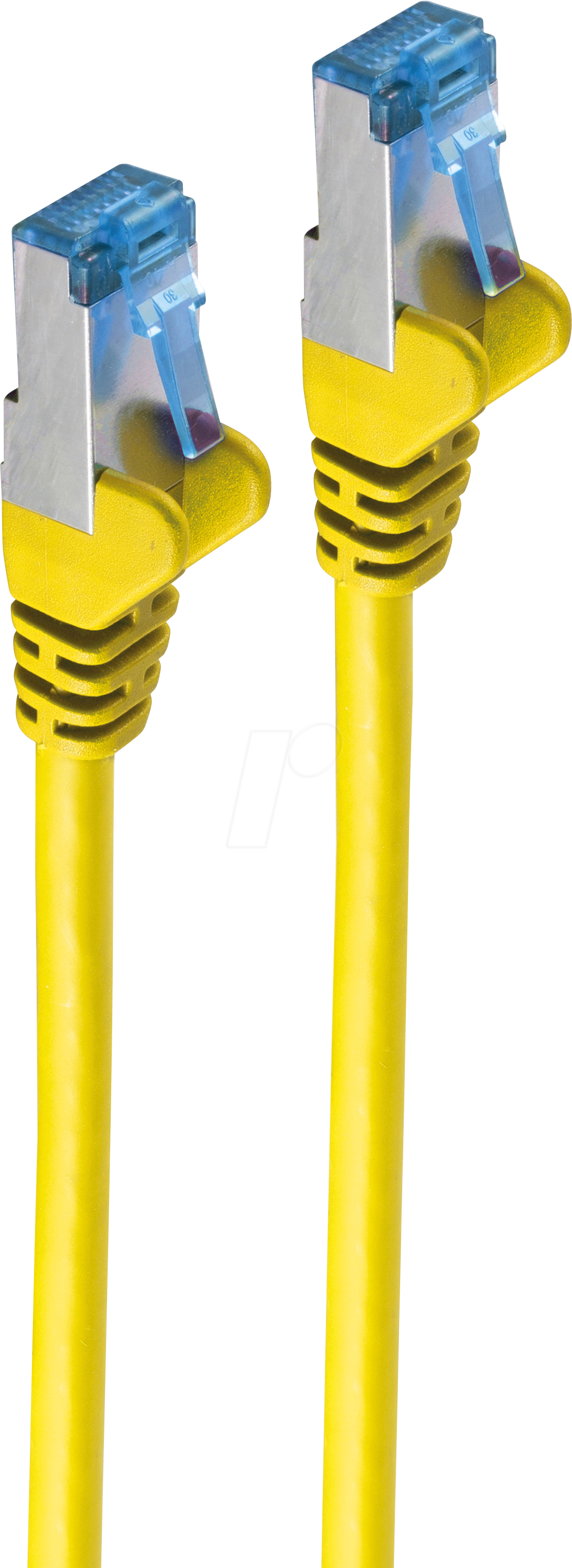 Thumbnail - SHVP BS75712-Y - Patchkabel, Cat.6a, S/FTP, gelb, 2 m