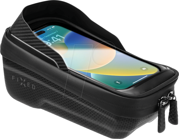 BIKE FIXBIB-BK - Fahrrad - Fahrradtasche/Handy-Halter, universal