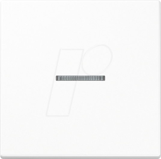 JG A590 KO5 WW - Wippe mit Lichtleiter, Duroplast, Serie A, alpinweiß