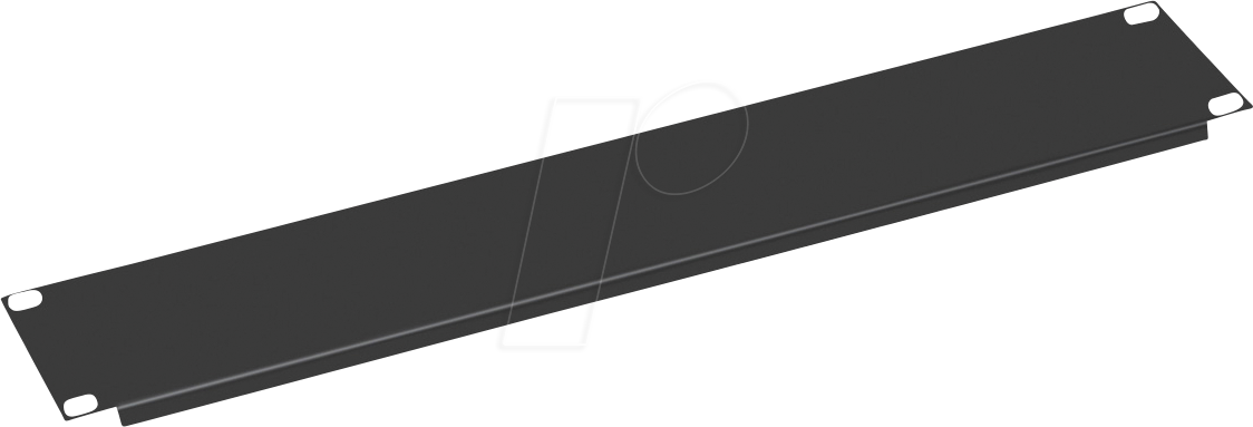 VALUE 26990299 - 19''-Blindplatte 2 HE, schwarz