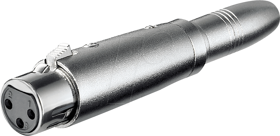 NTA 210 - XLR Buchse auf 6,3 mm Mono Klinken Buchse