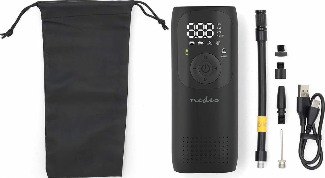 N PAAC10BK - Mobiler Kompressor, 0.1 - 150 psi, Akku