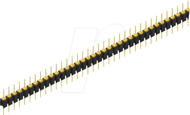 FIS MK05 36G - Stiftleiste, 1-reihig, 1 x 36 - 2,54 mm