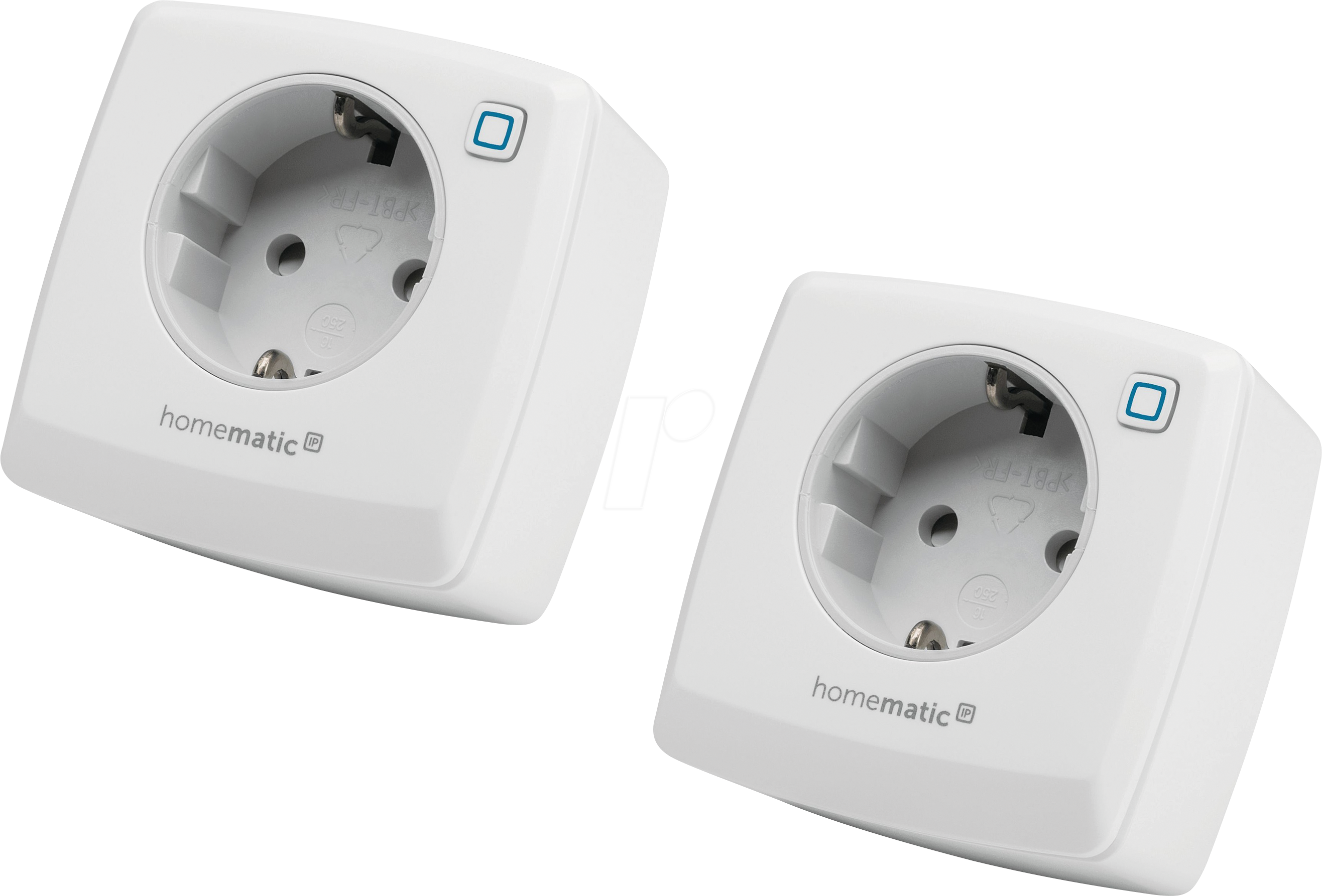 HMIP PSM-2-2 - Schaltsteckdose, Messfunktion, 2 Stück