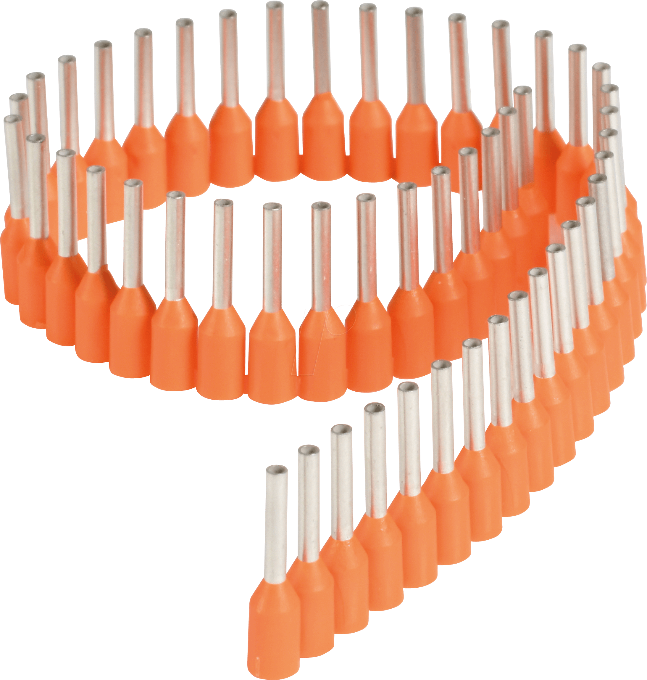 AEH ST 0,5 OR - Aderendhülsen - Streifen, 0,5 mm², orange, 50 Stk