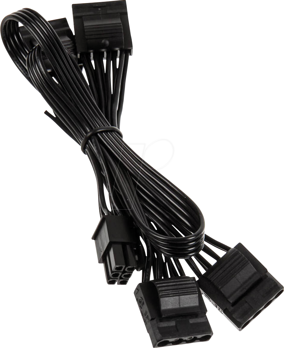 KOLINK 01862 - Kolink modulares Kabel für Continuum-Netzteile 4x Molex - schwar