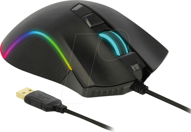 DELOCK 12670 - Gaming-Maus (Mouse), Kabel, USB