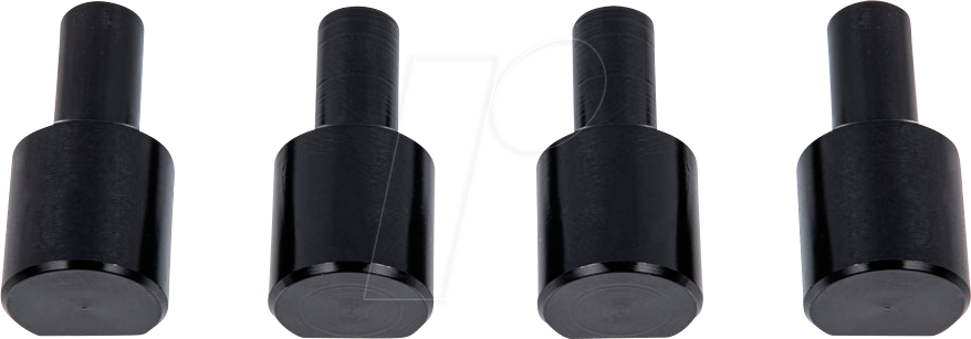 BERN 9 900 S1002 - Spannstifte, Kunststoff, 15x15mm Ø, 4er-Pack