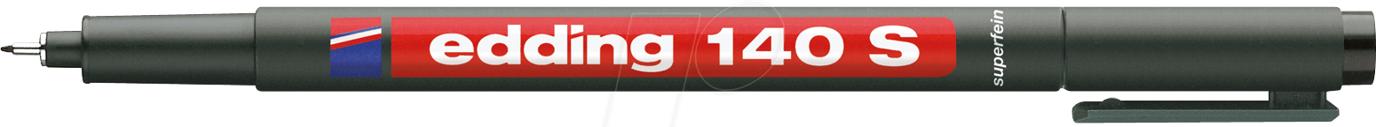 EDDING 140SSW - OHP Marker, Spitze 0,3 mm, schwarz