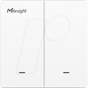 MIL WS502-3W-W11 - LoRaWAN Wandschalter, 2-fach