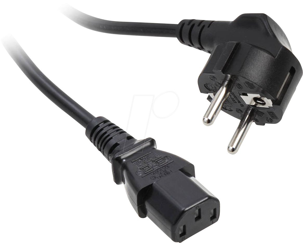 KOLINK 00681 - Kolink Premium Netzkabel, 1,8 m, schw, C13