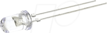 WUE 151053GS0300 - LED, 5 mm, bedrahtet, grün, 5000 mcd, 30°