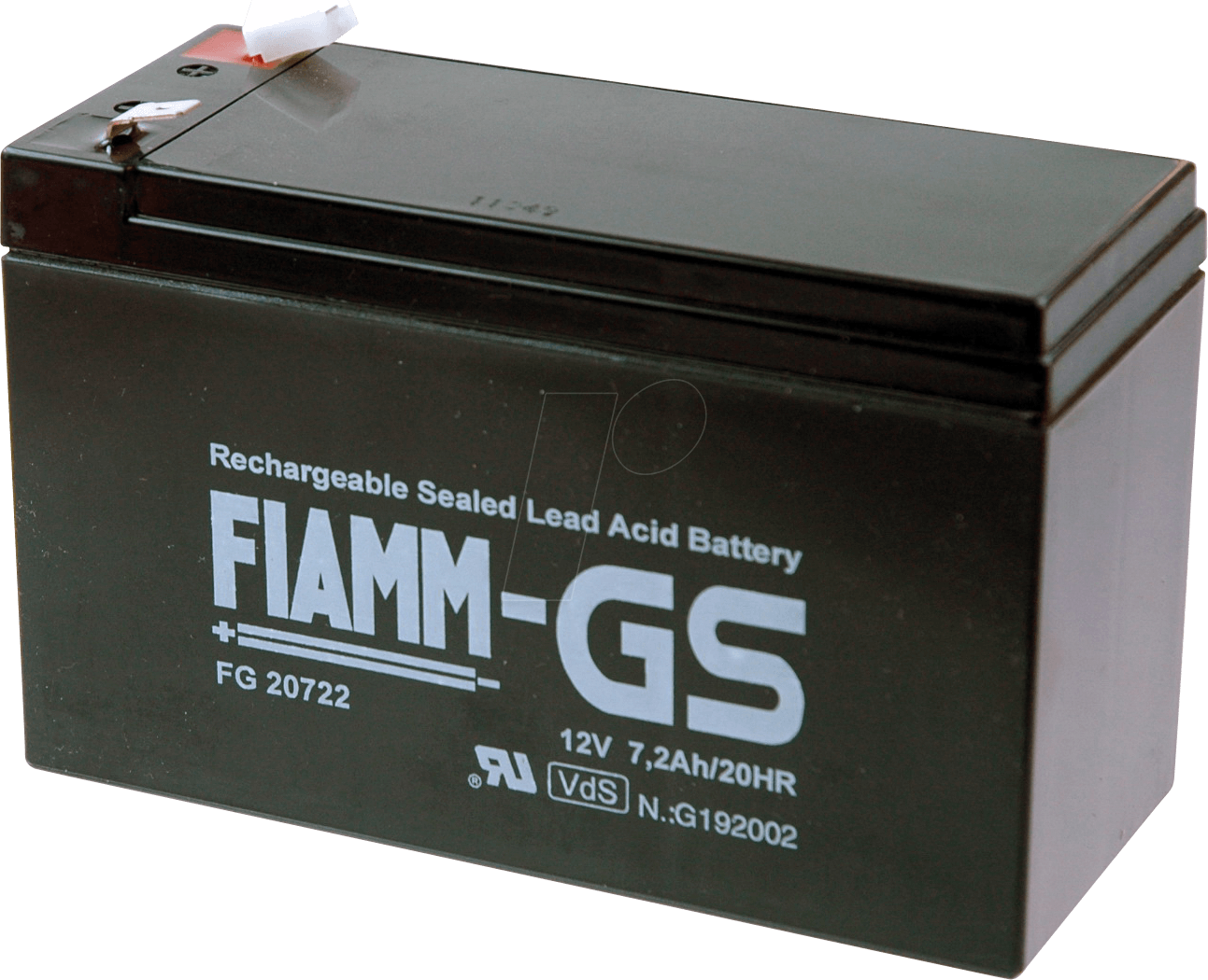 FI FG 12-7,2-6,3 - Blei-Vlies-Akku, 12 V, 7,2 Ah