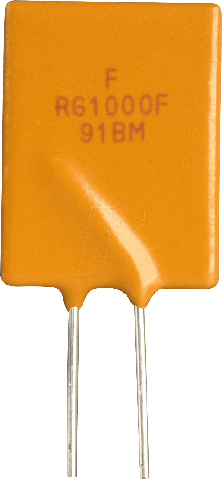 PTC FRG100016F - PTC-Sicherung, radial, 16V, 10A, rückstellend