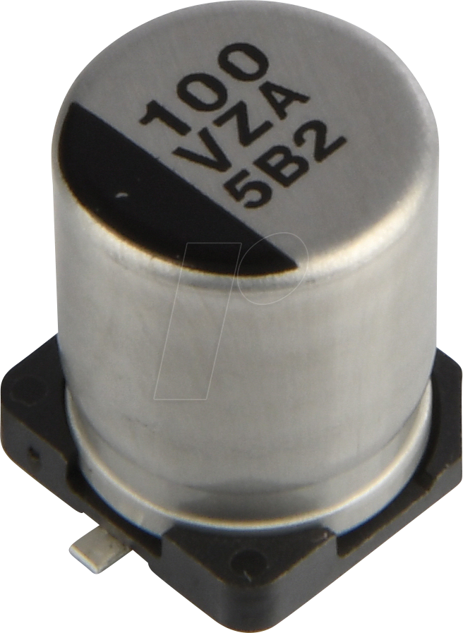 EEHZA 100U 35A - ELKO-Polymere Hybrid SMD, 100 µF, 35 V, 8,0x10,2 mm