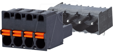 SP 06 5 VBNC - Federkraftklemme, steckbar, 6-pol, RM 5,00