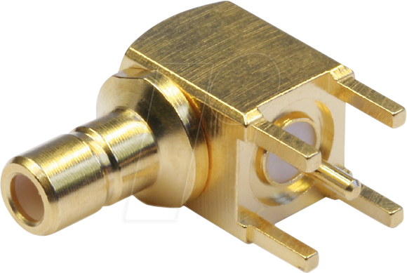 TG 100024863 - SMB-Winkelstecker print vergoldet