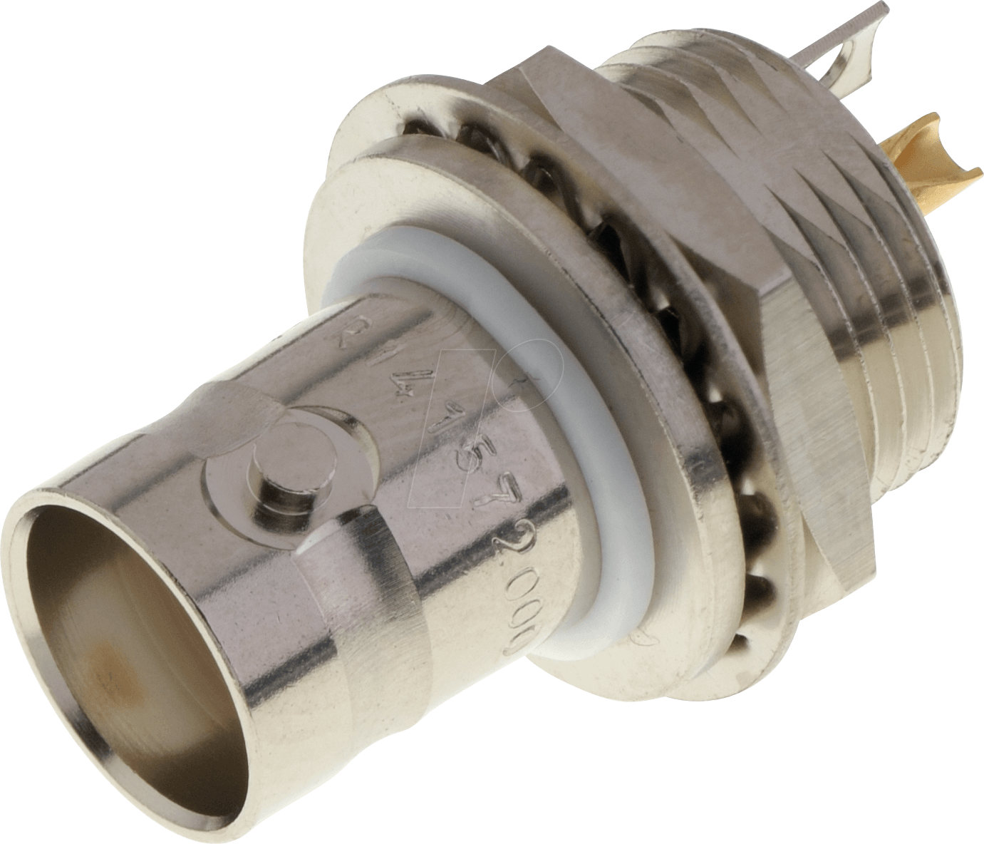 R 141 572 - BNC-Buchse, gerade, Einlochmontage, isoliert