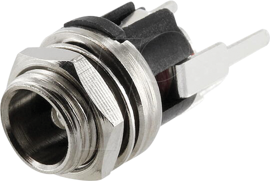 ECON DCE5AP - DC-Einbaubuchse 2,1 mm geschlossen print