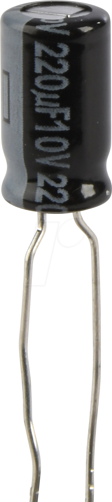 FR-A 220U 10B - Elko radial, 220µF, 10V, 105°C, low ESR