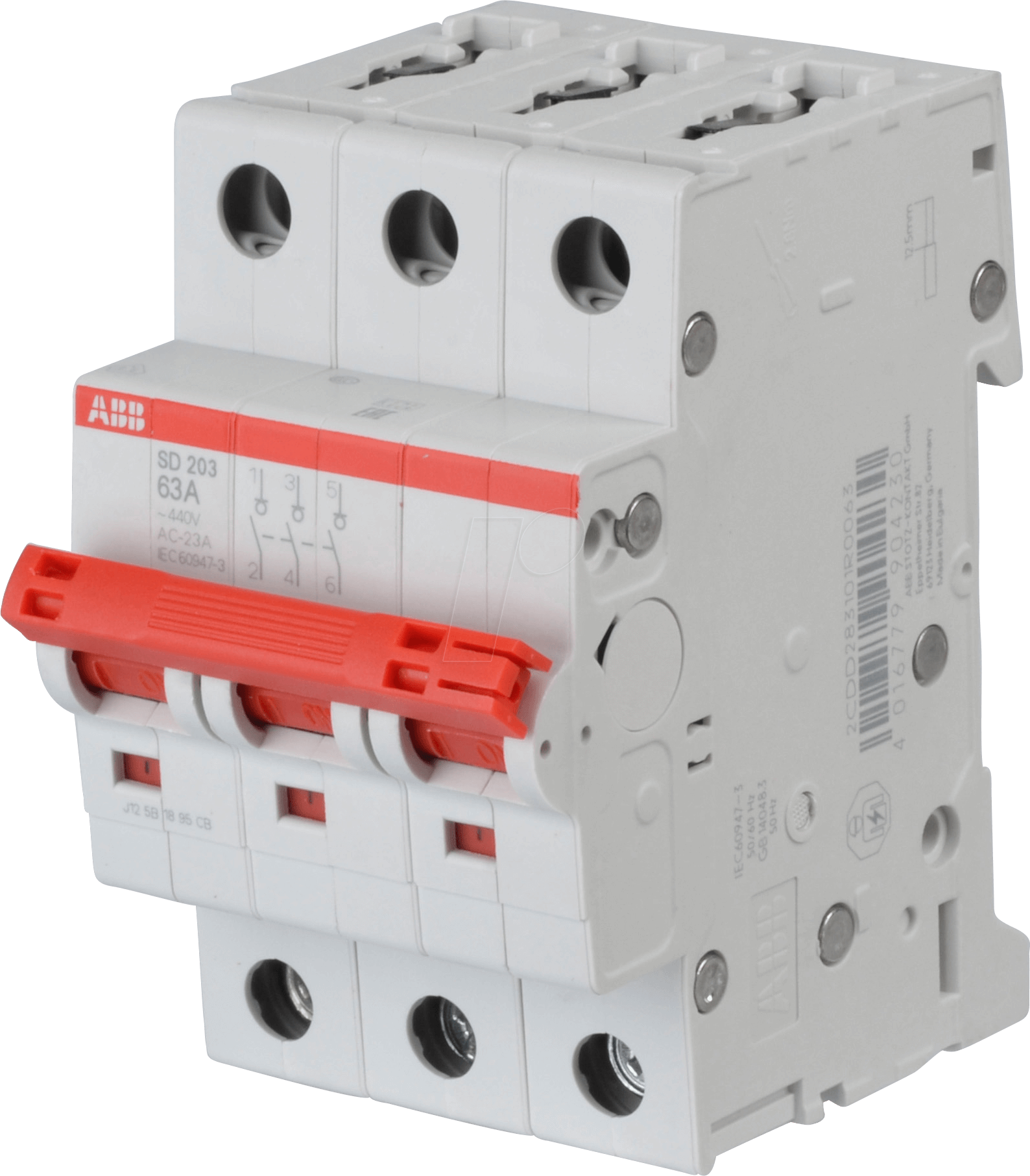 ABB SD203/63 - Lasttrennschalter, 63 A