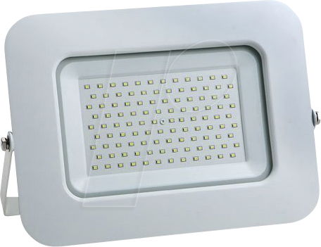 OPT FL5877 - LED-Flutlicht, 100 W, 8500 lm, 6000 K, slim, weiß, IP65