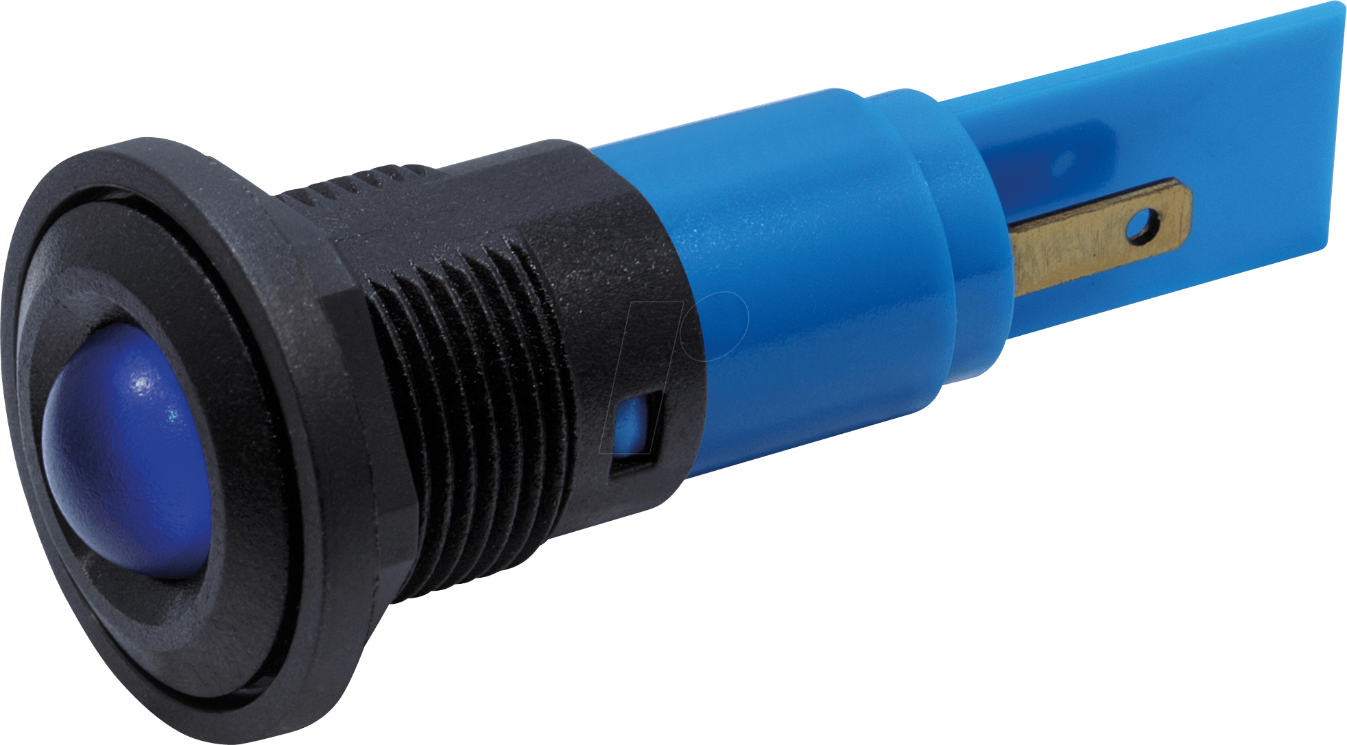 19371257 - LED-Signalleuchte, blau, 12 VAC/VDC, Ø16 mm, 350 mcd